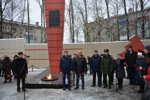 Митинг, посвященный Дню неизвестного солдата и Дню Героя