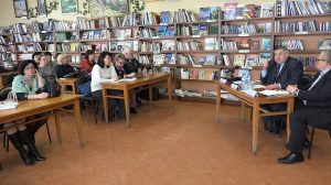 Встреча Евгения Гранкина с гусевчанами