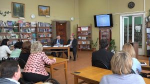 Встреча Евгения Гранкина с гусевчанами