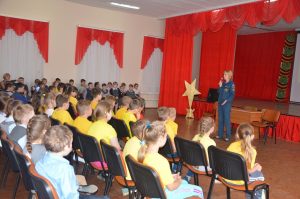 беседа со школьниками