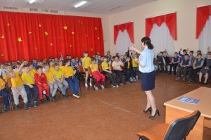 беседа со школьниками