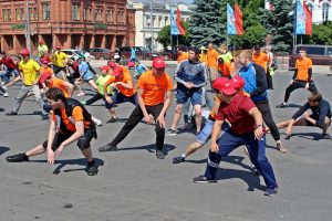 Зарядка с чемпионом